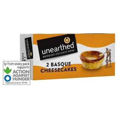 Unearthed Basque Cheesecakes (2 pack)