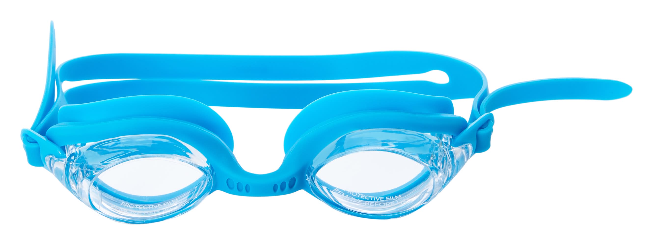 Adult Swimming Goggles Light Blue
