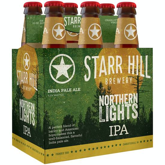 Starr Hill Northern Lights Ipa Beer (6 ct, 12 fl oz)