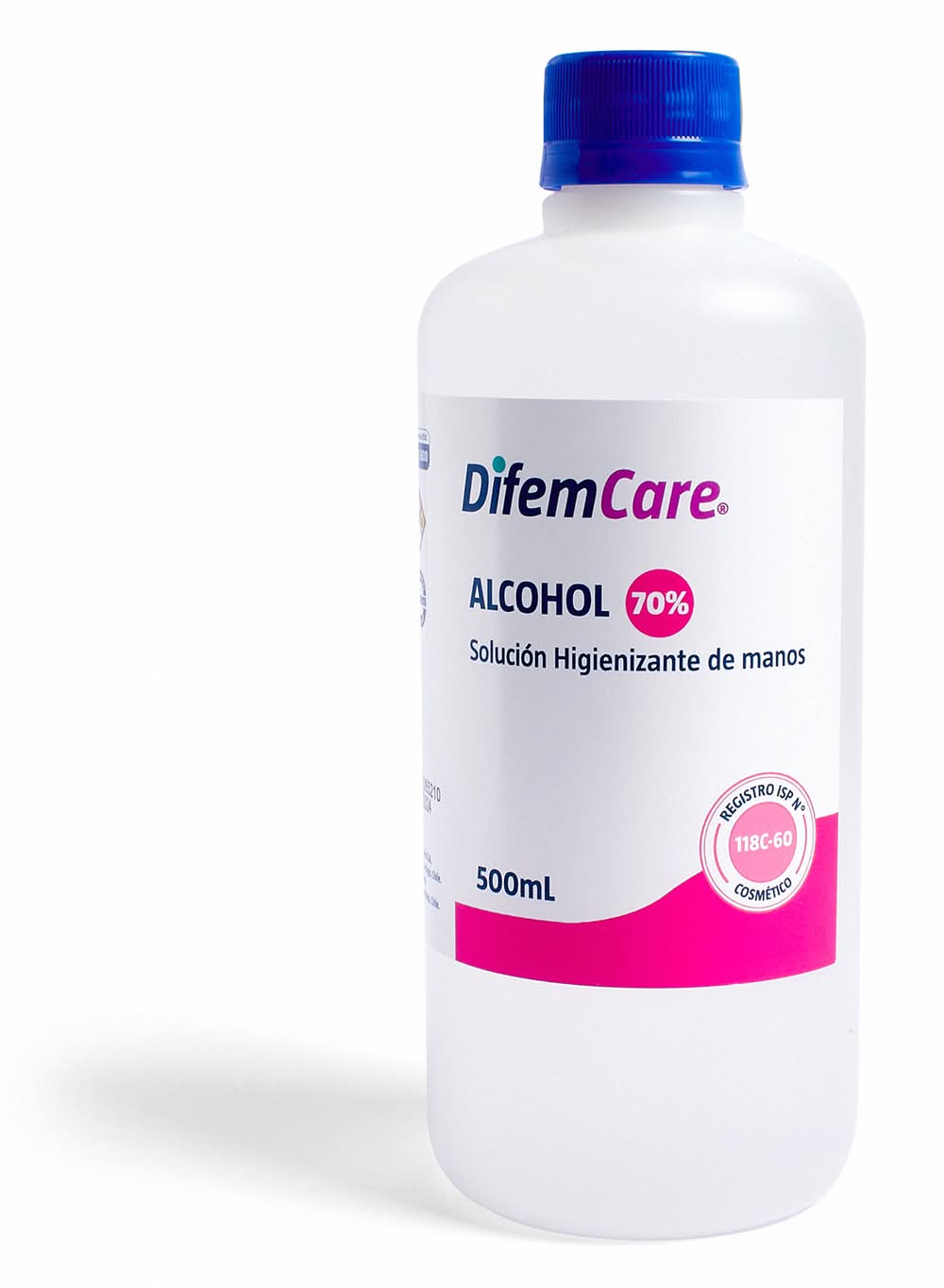 Difem Pharma · Alcohol 70% higienizante de manos (500 g)