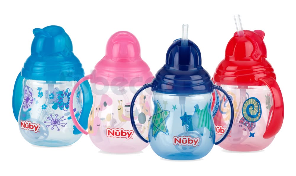 Taza Nuby Click It Con Sorbete 360 9Oz