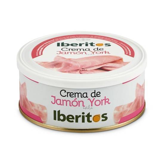 Crema de jamón york Iberitos lata (250 g)