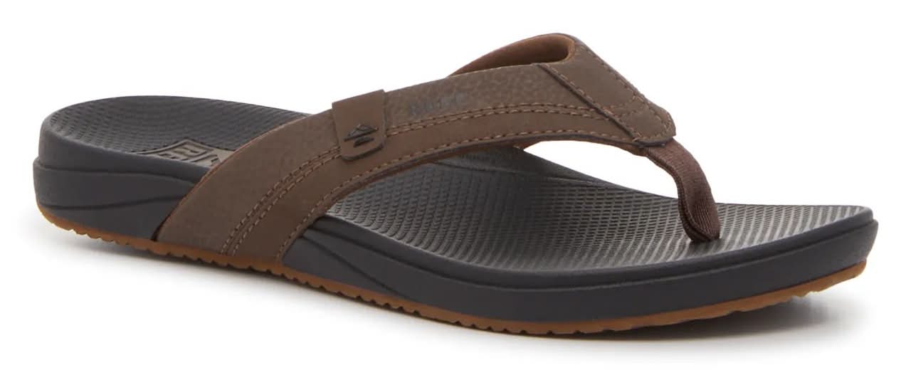 Reef Cushion Spring 2.0 Flip Flop (Dark Brown Medium - 12)