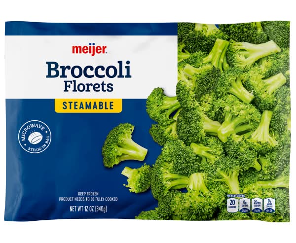 Meijer Steamable Broccoli Florets (12 oz)