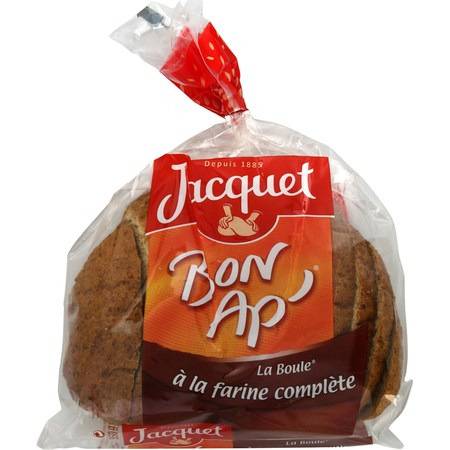 Jacquet - Pain boule à la farine complète (12 pièces)