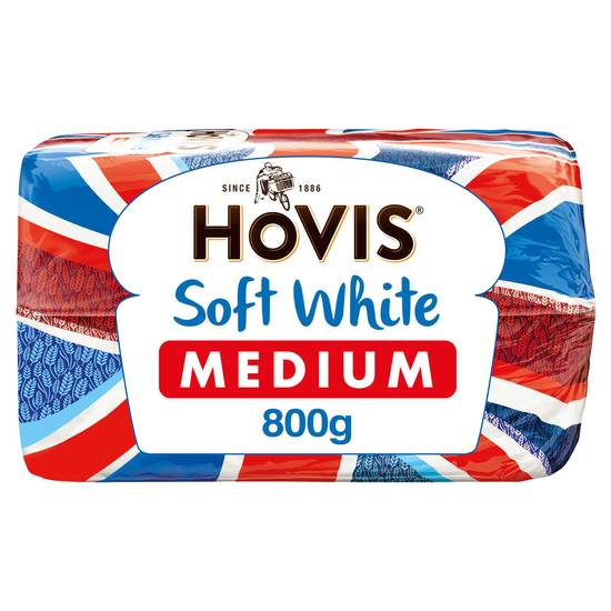 Hovis Soft Medium Sliced White Bread 800g