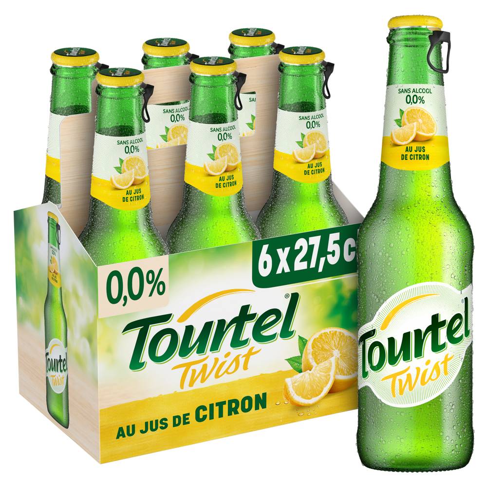 Tourtel - Twist citron 0.0 degré alcool (6 pièces, 270.5 ml)