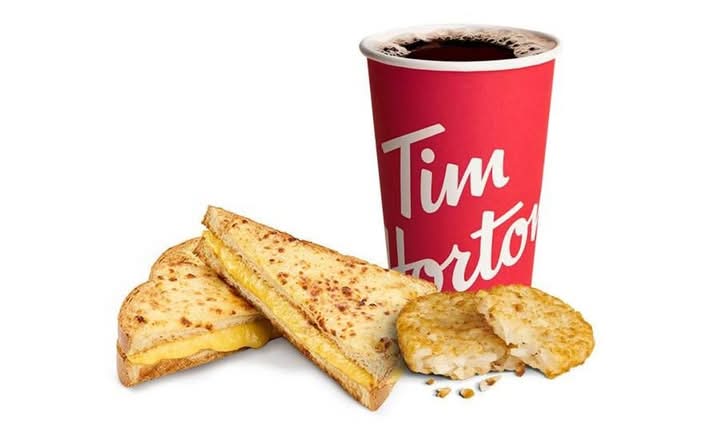 Combo Breakfast Grilled Cheese