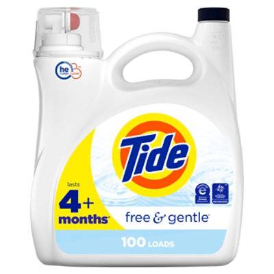 Tide Free & Gentle Liquid Laundry Detergent