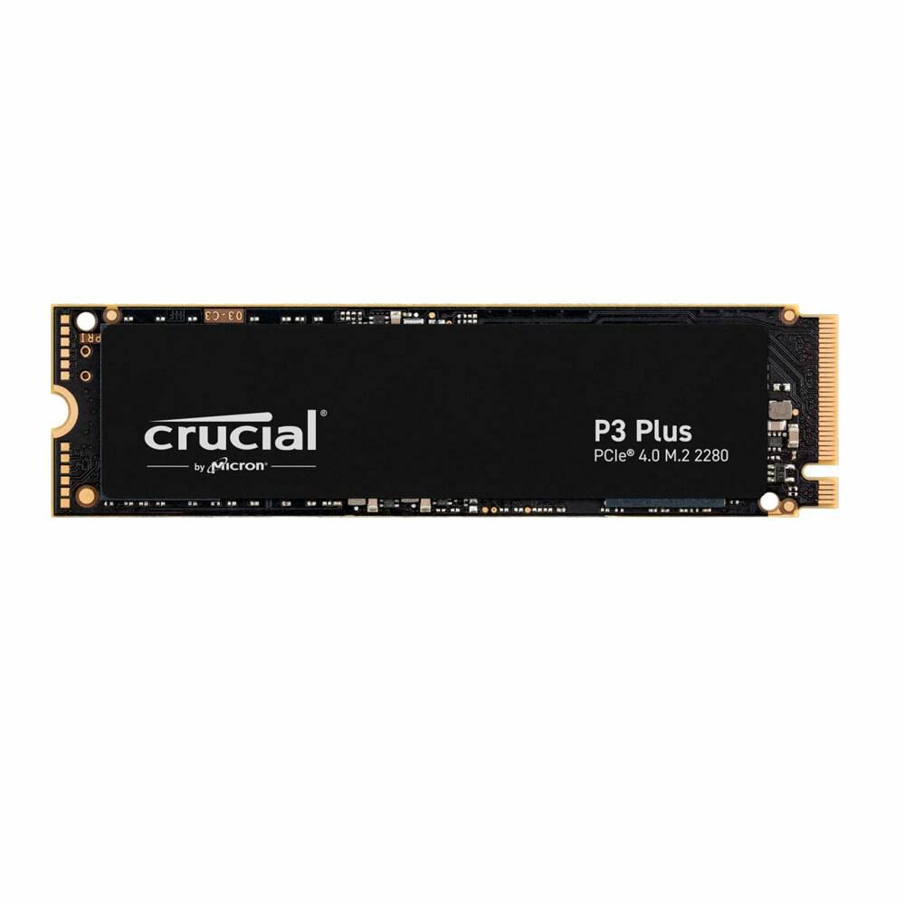 Crucial Unidad SSD 500GB PCIe NVMe Gen4 M.2 P3 Plus
