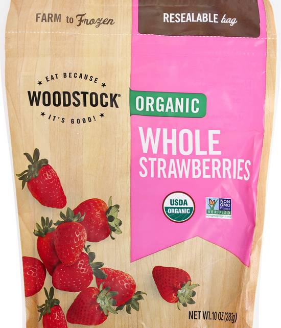 Woodstock Organic Whole Strawberries