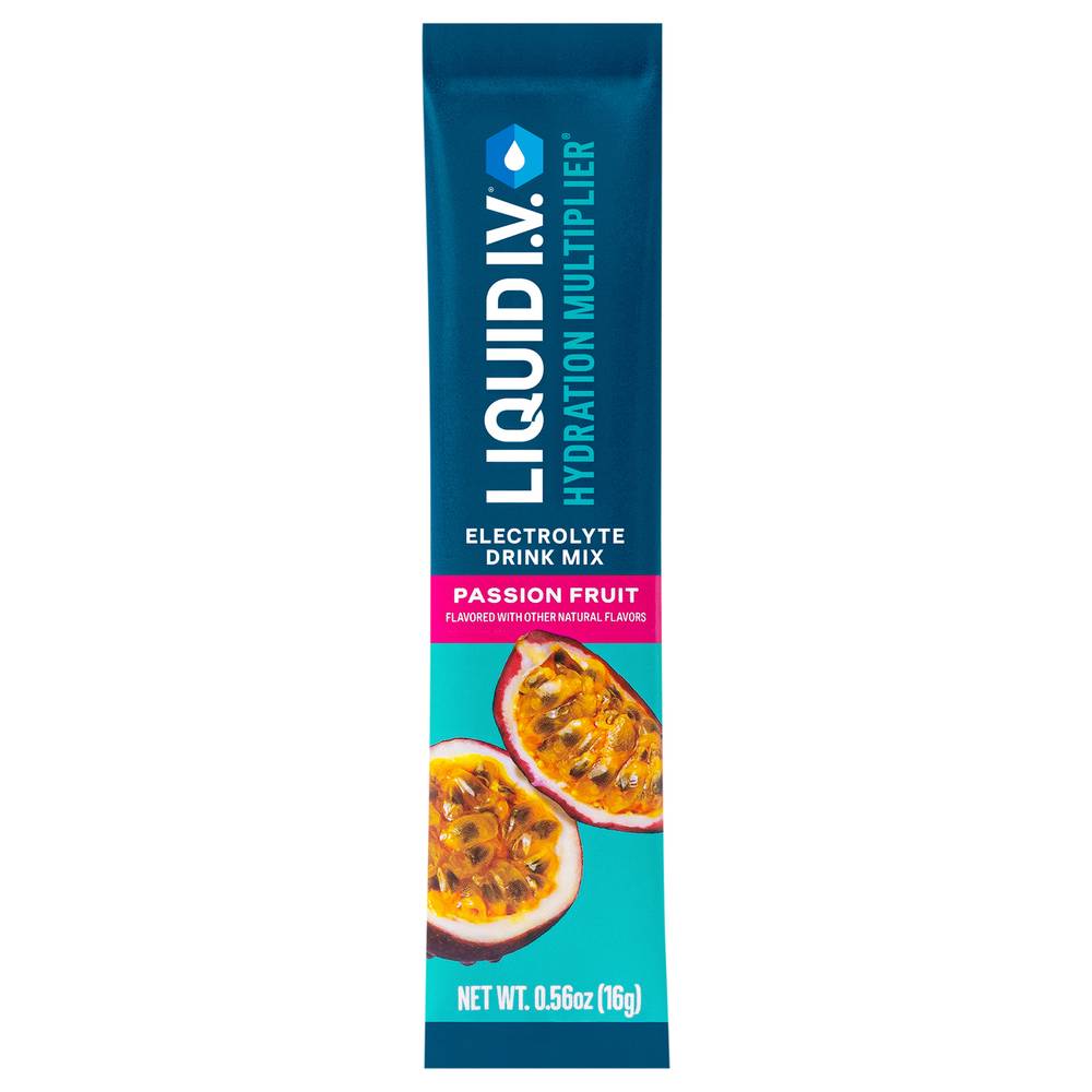 Liquid I.v. Hydration Multiplier Electrolyte Drink Mix (0.56 oz) (passion fruit )