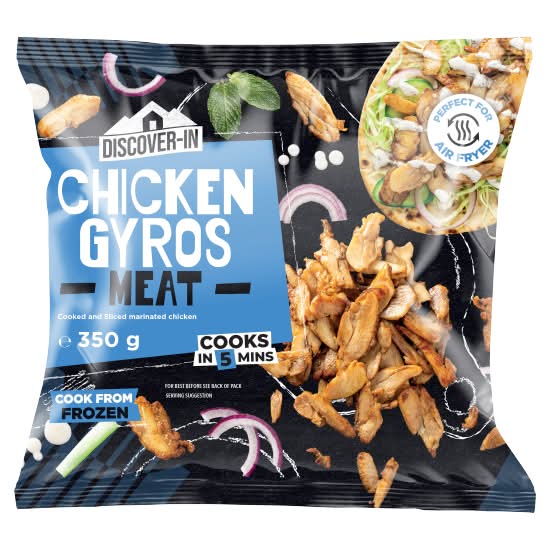 Discover-In Chicken Gyros Meat (350g)