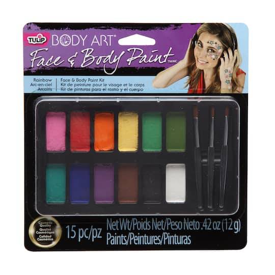 Tulip Body Art Rainbow Body Paint Kit