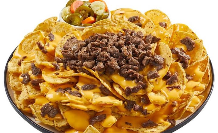 NACHO WITH MEAT