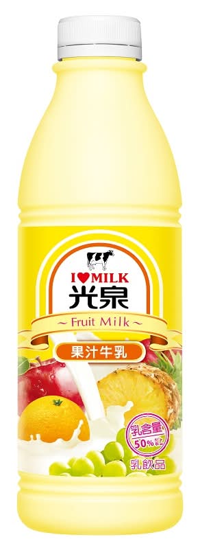光泉調味乳飲品-果汁牛乳-936ml※實際到貨效期約4天以上 <936ml毫升 x 1 x 1Bottle瓶>