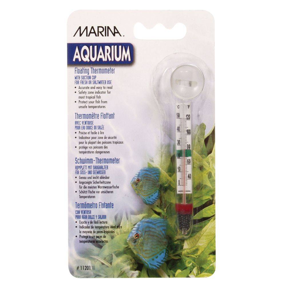 Marina Floating Thermometer With Suction Cup (celsius and fahrenheit)