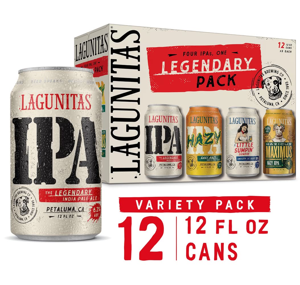 Lagunitas Legendary Beer Variety pack (12 x 12 fl oz)