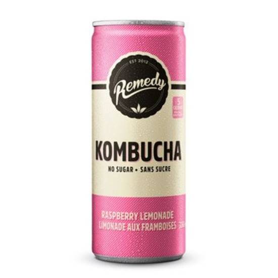 Remedy Kombucha Raspberry Lemon (330 ml)