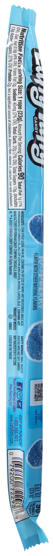 Laffy Taffy® Rope Blue Raspberry Candy 0.81oz Blue Rasberry