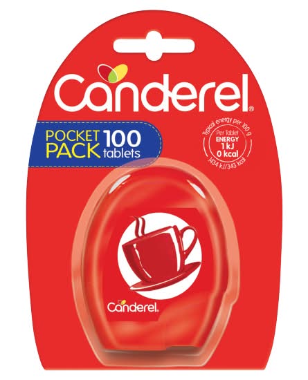Canderel Low Calorie Sweetener Tablets (100 pack)