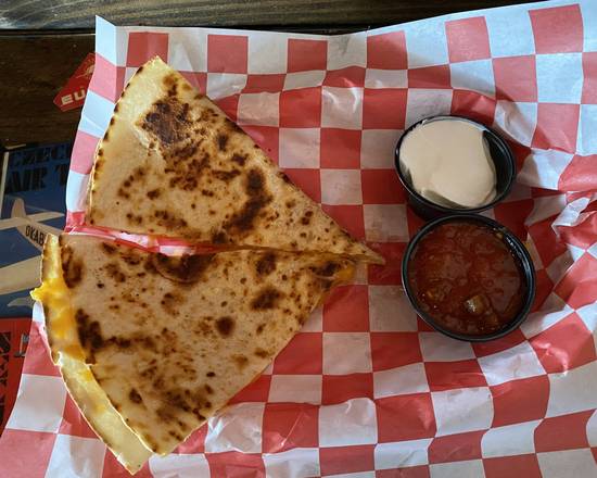 Order Kids Cheese Quesadilla food online from Lindburgers store, Jupiter on bringmethat.com