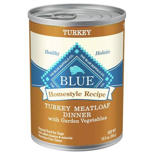 Blue Buffalo Homestyle Recipe for Dogs, Turkey Meatloaf Dinner - 12.5 oz