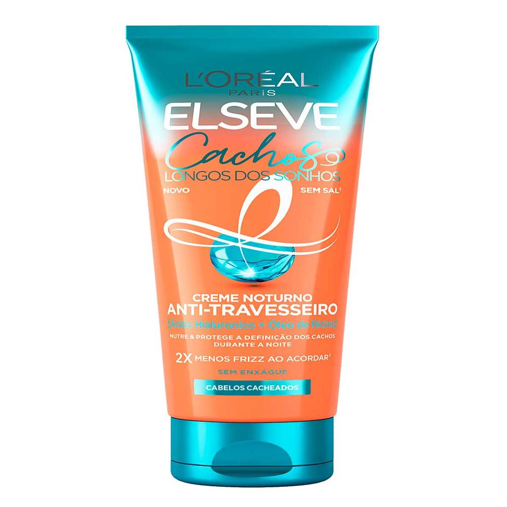 L’oréal paris creme noturno anti-travesseiro elseve cachos longos dos sonhos (200ml)