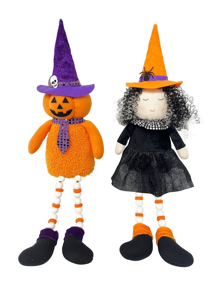 HALLOWEEN FABRIC SHELF SITTER