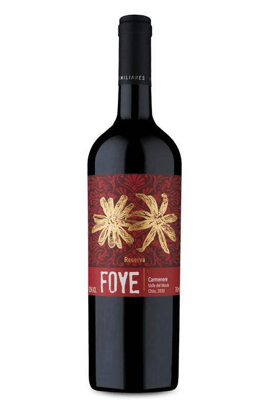 Viña bouchon vinho tinto chileno foye reserva carménère (750 ml)