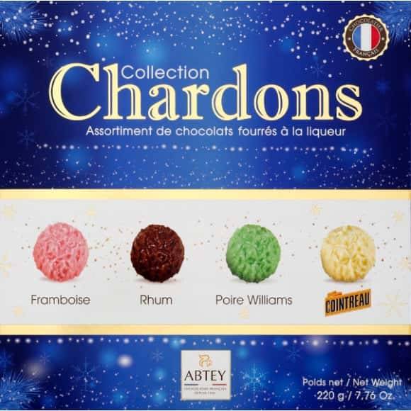 Abtey Chardons Fourres A La Liqueur La Boite De 16 Chocolats, 220G