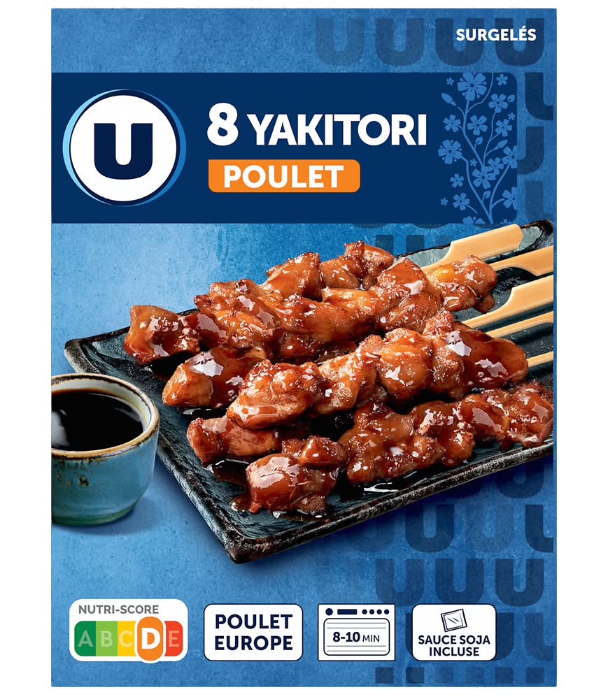 Les Produits U - Yakitori poulet (8)