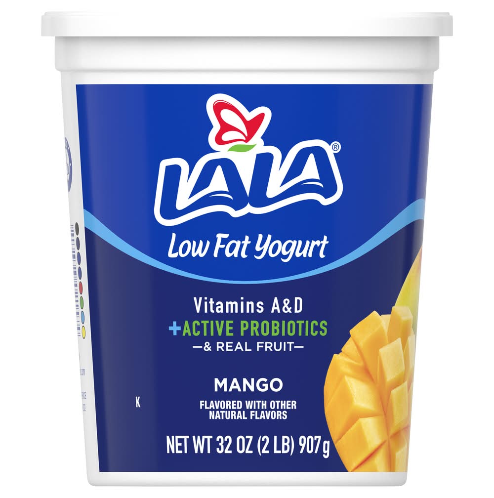 Lala Low Fat Yogurt, Mango (32 oz)