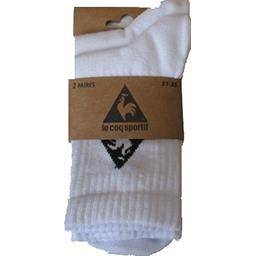 Le coq sportif - Chaussettes basses blanches taille 31-35