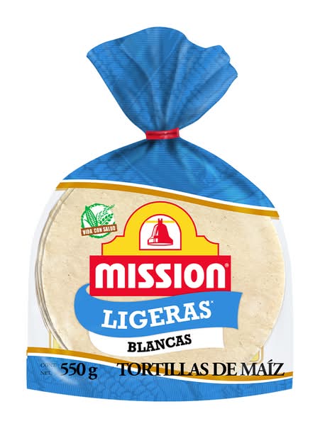 Mission · Tortillas de maíz ligeras (550 g)