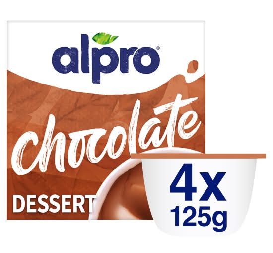 Alpro Smooth Chocolate Dessert (4 pack)