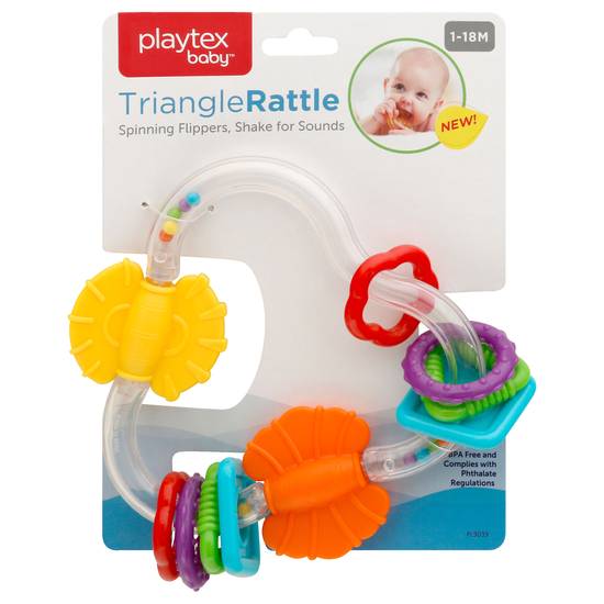 Playtex Baby Triangle Rattle