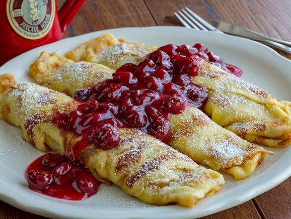 Cherry Kijafa Crepes