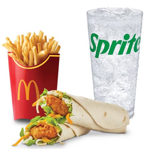 McCombo Grande Crispy Creamy Mustard Snack Wraps