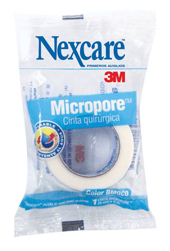 Nexcare MICROPORE BLAN 12MMX3M