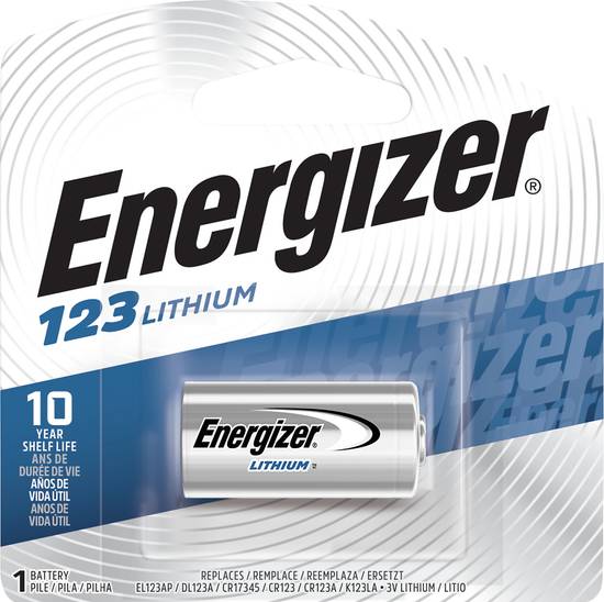 Energizer 123 Lithium 3v Battery