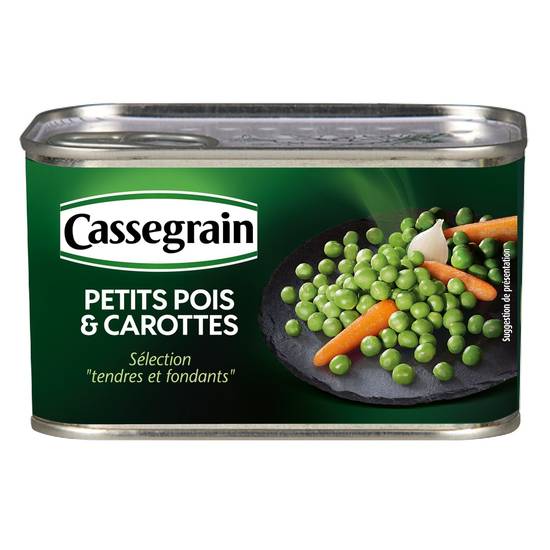Cassegrain - Petit pois carotte tendre et fondant