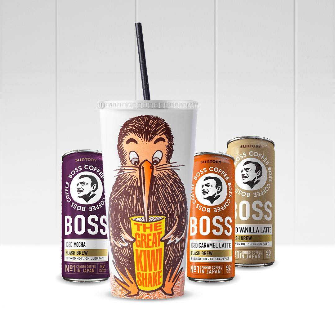 Suntory Boss Coffee Shake Flavour