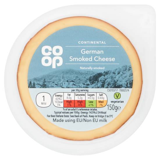 Co-Op German Smoked Cheese 150g