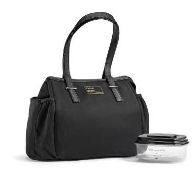 Fit & Fresh Copley Lunch Bag Kit, Black