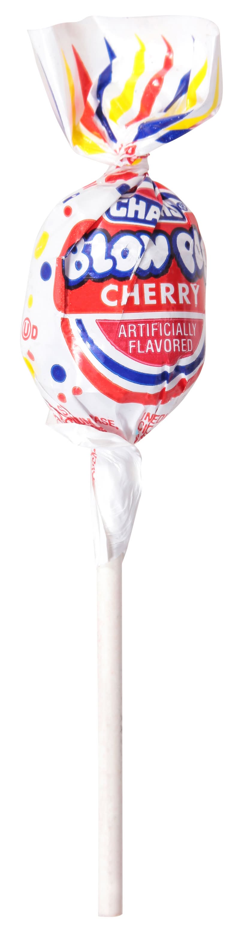 Charms Cherry Blow Pop Bubble Gum Filled Pops (0.7 oz)