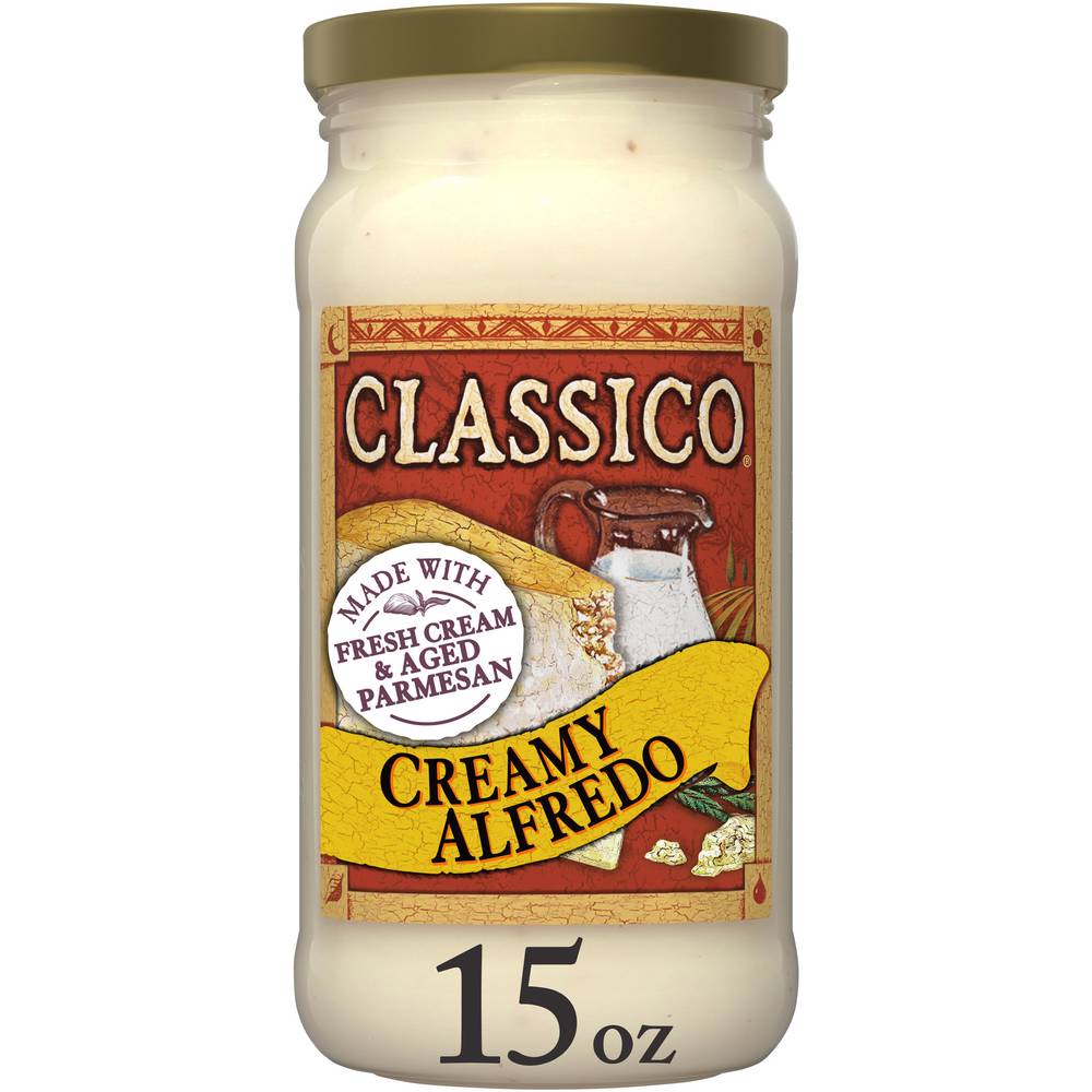 Classico Creamy Alfredo Pasta Sauce (15 oz)