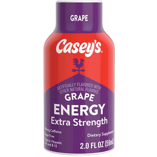 Casey's Extra Strength Grape Energy Shot 2oz