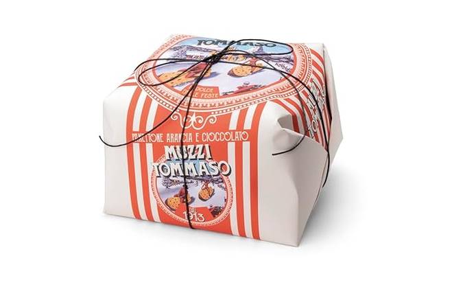 Panettone Muzzi Tommaso Orange Chocolate