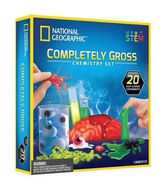 National Geographic Completely Gross Chemistry Set Age 8y+, Assorted (20 ct)